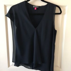Beautiful Navy Blue Blouse
